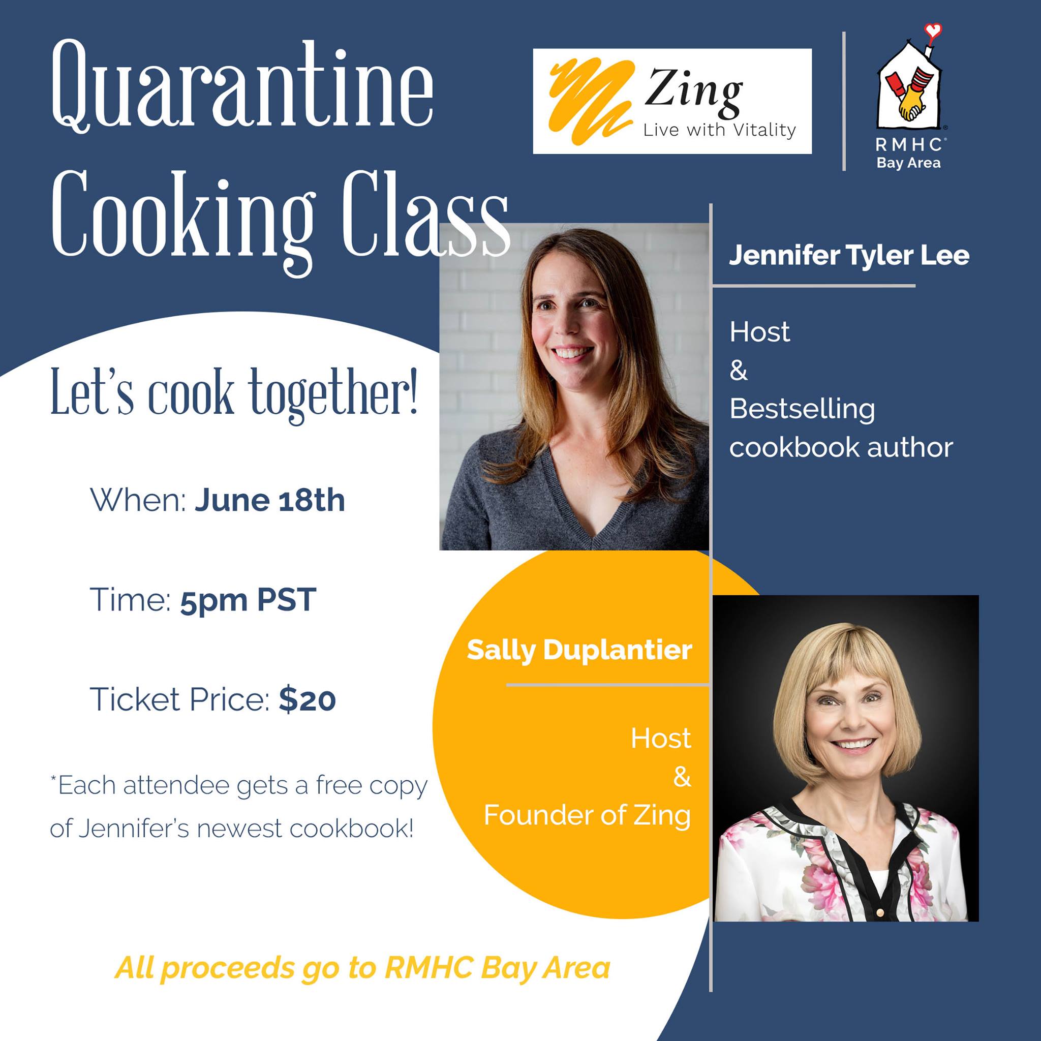 Click to sign up for a cooking class and support RMHC