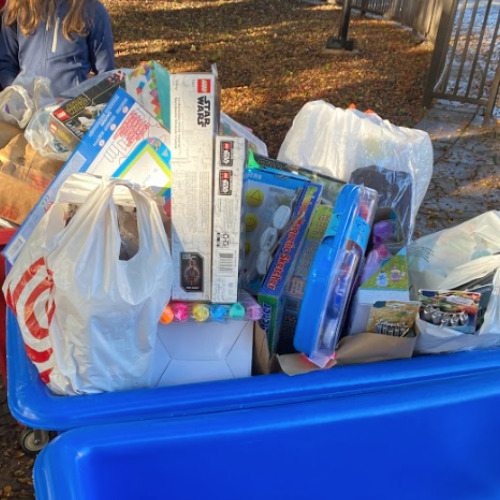 Oak Knoll Elementary Comfort & Joy Donation
