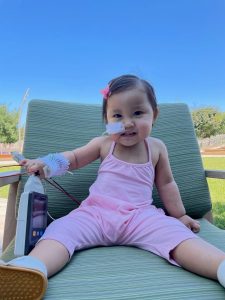 Heart Patient, Adrianna at Stanford Children's.