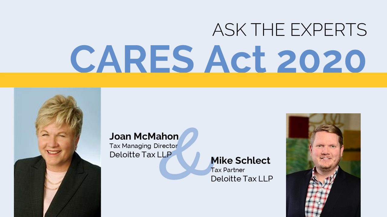 CARES Act 2020 Tax Experts