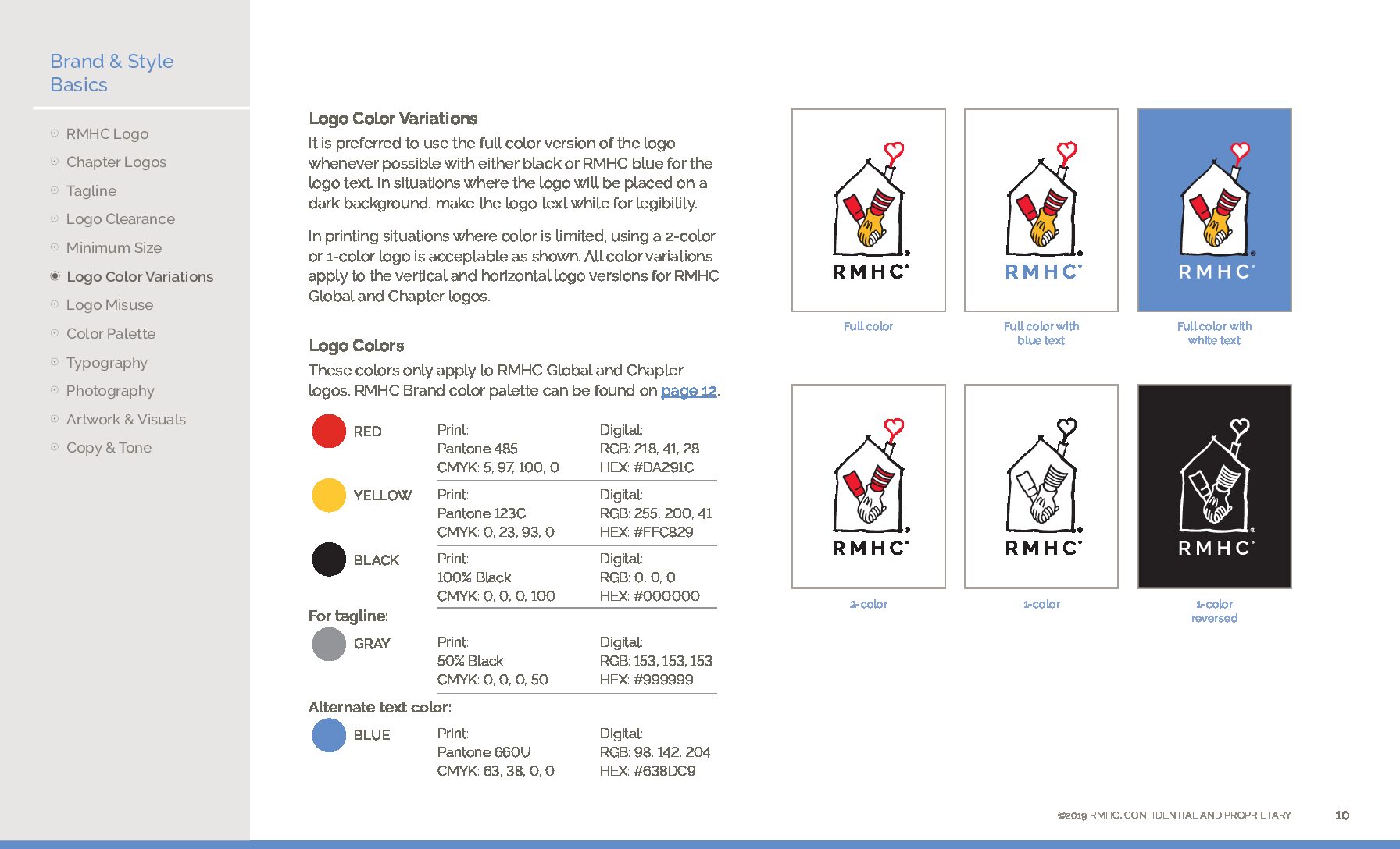 Color Guidelines