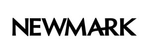 40th Annual Golf Invitational: Newmark logo in bold black capital letters with stylized A integrated into the design.