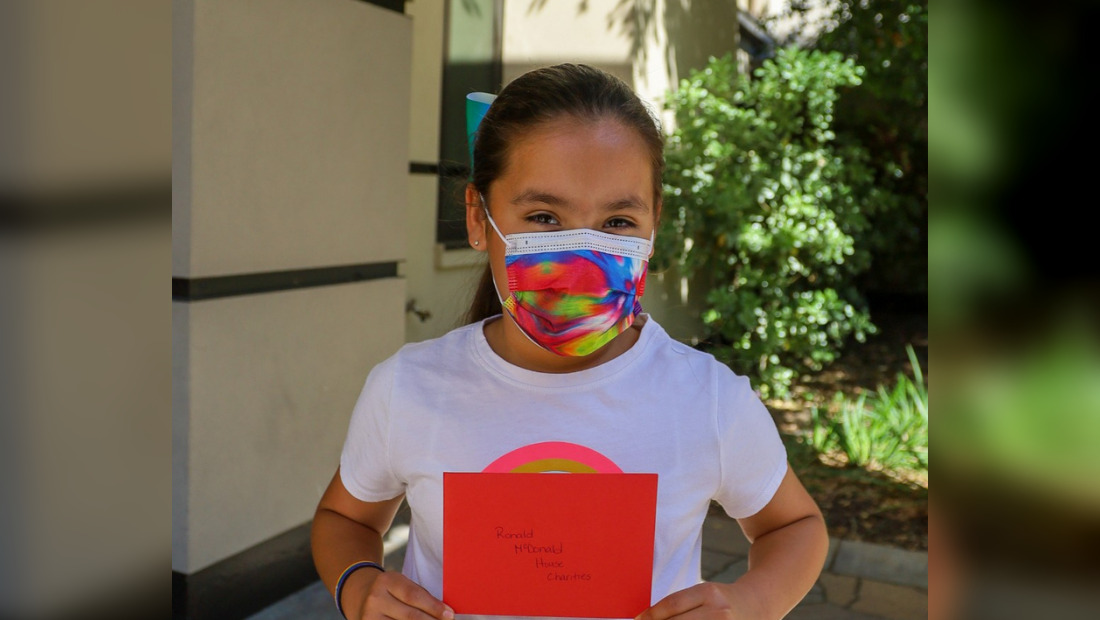 Leilah Lopez, former patient, raised $500 for RMHC Bay Area.