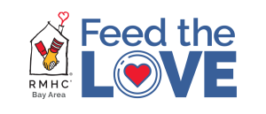 Feed the Love logo next to RMHC Bay Area logo