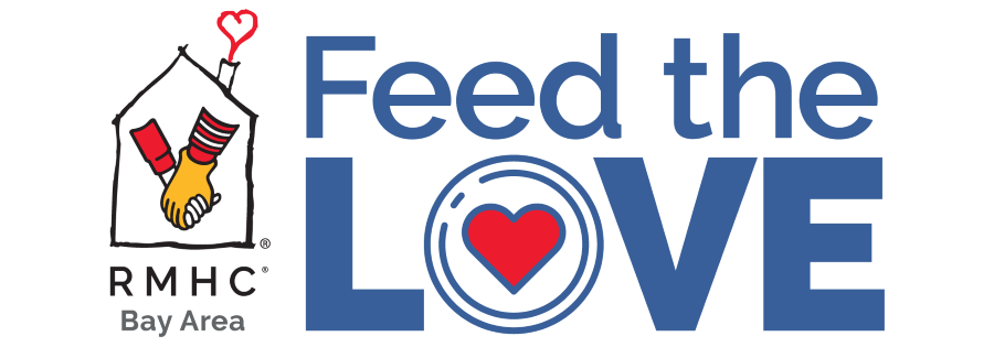 Feed the Love logo next to RMHC Bay Area logo